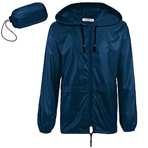 COOFANDY Men's Waterproof Rainwear for Golf Rain Proof Running Jacket for Men $18.98