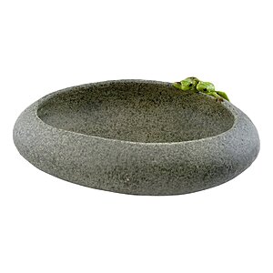Top Collection Garden Frogs On Long Functional Stone Flower Pot Planter Figurine $21.52