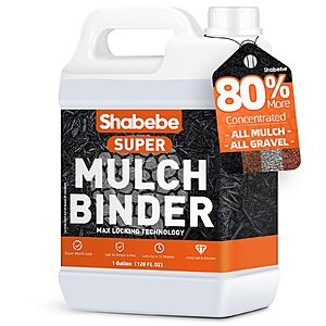 Shabebe Mulch Bond, 1Gallon Rock Glue for Landscaping $19