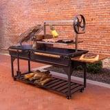 Backyard Discovery Argentine Santa Maria XL Wood Fire & Charcoal Grill w/ Asado Clamp $2499