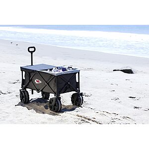 PICNIC TIME NFL Kansas City Chiefs Elite Edition Collapsible Adventure Wagon with All-Terrain Wheels $285.43