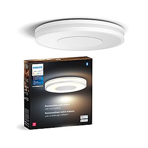 Philips Hue Being Ceiling Light, White - White Ambiance Warm-to-Cool White Smart LED Light - 1 Pack $120.83