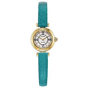 CITIZEN Ladies' Eco-Drive Fio 18.4mm Stainless Steel, various colors $296.25