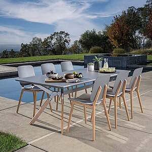 SunVilla Biblos 7-piece Outdoor Patio Dining Set $999.99 Delivery Included Costco.com