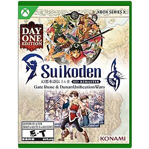 $22.99* | Suikoden I & II HD Remaster (Xbox Series X) at Amazon