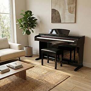 Artesia Pro A100 High Gloss Ebony Digital Piano $899.99 free shipping Costco.com