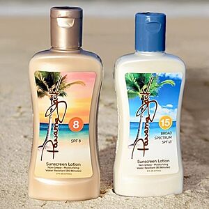 2-Pack 6-Oz Panama Jack Golden Hour Duo SPF 8 & SPF 15 Sunscreen Lotion $4.57 + Free Shipping w/ Prime or on $35+