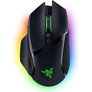 [Resale, AC] $66.76 | Razer Basilisk V3 Pro Wireless Mouse (Black) (Used - Like New) at Amazon
