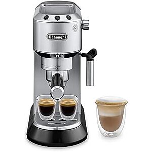 [Resale, AC] $102.88 | De'Longhi Dedica Espresso Machine (Used - Like New) at Amazon