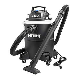 HART 7-Gallon 5 Peak HP Poly Wet/Dry Vacuum w/ Blower $48.87 + Free Shipping