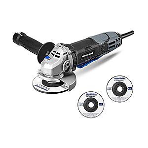 $11.99 | Hammerhead 4-1/2" Corded Angle Grinder w/ 3x Grinding Wheels at Woot!