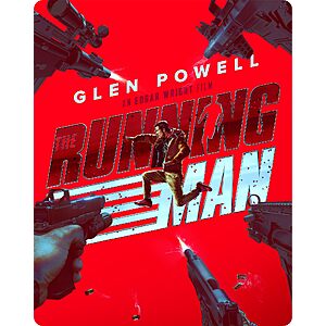The Running Man (Steelbook) 4K UHD $25.99 Amazon.com