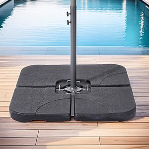 $38.76 LOWES ACEGOSES, 17.6-lb Black HDPE Umbrella Base