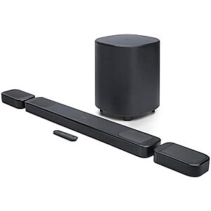 $749.95* | JBL Bar 1000MK2-7.1.4 Channel soundbar System with Detachable Surround Speakers at Amazon