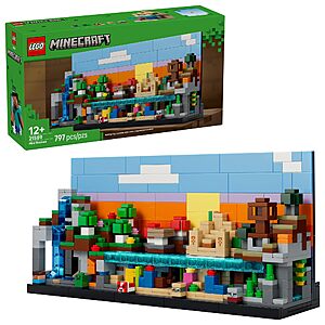 797-Piece LEGO Minecraft Mini Biomes Building Set $47.99 + Free Shipping