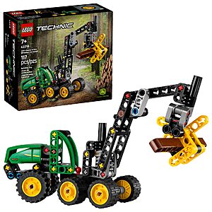 117-Piece LEGO Technic John Deere 1470H Wheeled Harvester $7.99 + Free Shipping w/ Prime or on $35+