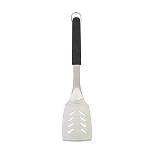 Farberware BBQ Turner Spatula, 18-Inch Stainless Steel Grilling Flip Tool with Black Handle - Dishwasher Safe Grill Spatula for Flipping Meat, Fish, and Vegetables $10.99