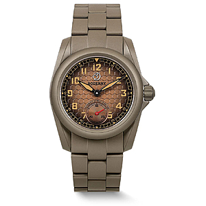 Boderry Automatic TITANIUM CERAKOTE field watch 72 hr reserve $203.15