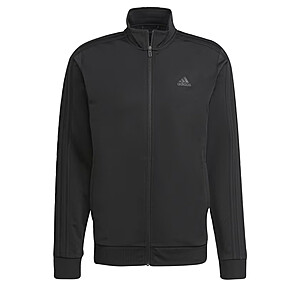 adidas men Essentials Warm-Up 3-Stripes Track Jacket $17 + Free Shipping