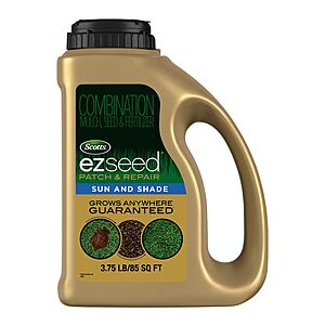 3.75-Lb Scotts EZ Seed Patch & Repair Sun & Shade Lawn Mix $11.99 + Free Store Pickup at Lowe's or Free Shipping on $35+