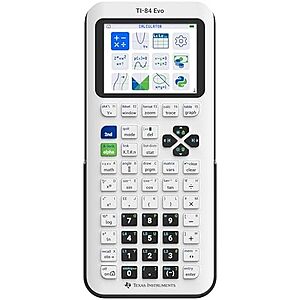 $85.99* | Texas Instruments TI-84 Evo Graphing Calculator (2 Colors) at Amazon