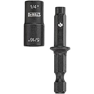 $4.09* | DeWALT Double Ended Nut Driver (1/4" + 5/16") at Amazon