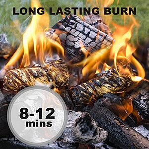 $17 Amazon 110 PCS Fire Starter, Fire Starter for BBQ, Firepits, Campfires, etc