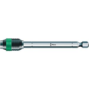 $17.53* | Wera 05052504001 889/4 R Rapidaptor Universal Bit Holder, 1/4" x 100 mm at Amazon