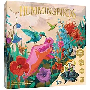 $8* | Hummingbirds Board Game at Amazon