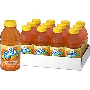 [SnS] $7.67 | 12-Pack 16-Oz V8 Splash Flavored Juice Beverage (Tropical Blend) at Amazon (63.9￠ each)