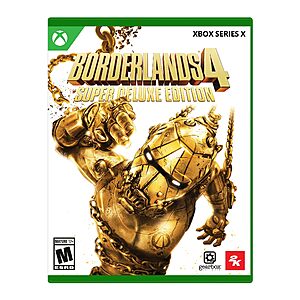 Borderlands 4 Super Deluxe Edition(Xbox Series X) $49.99 + Free S&H at Amazon