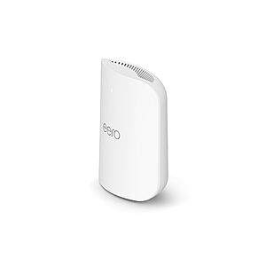 Amazon eero Pro 7 tri-band mesh Wi-Fi 7 router - Supports internet plans up to 5 Gbps, Coverage up to 2,000 sq. ft., 1-pack $269.99