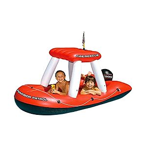 SWIMLINE | Inflatable Water Squirter Float for Kids | 75" | Fire Boat $25.99