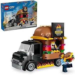 $12.79* | 194-Pc LEGO City Burger Truck Building Set at Amazon