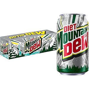[AC] $15.09 | 3 × 12-Pack 12-Oz Mountain Dew Diet Soda ($5.03 each) at Amazon (41.9￠ each)