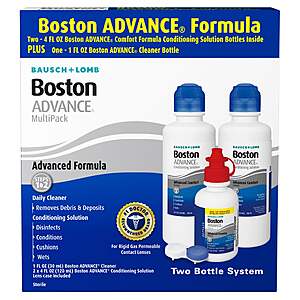 Boston ADVANCE Conditioning Solution MultiPack, 9 Fluid Ounces $23.99 Free shipping Costco.com