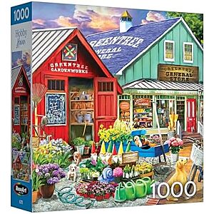 1000-Pc RoseArt Hobby Haven Greentree Garden Center Jigsaw Puzzle $7.29 + Free Shipping w/ Prime or on orders over $35