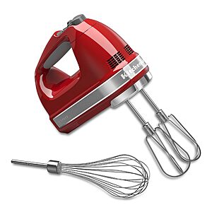 $69.99: KitchenAid KHM7210ER 7-Speed Hand Mixer, Empire Red