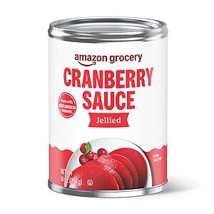 Amazon Grocery, Jellied Cranberry Sauce, 14 Oz~$1.40 With S&S @ Amazon~Buy 4 & Save More!
