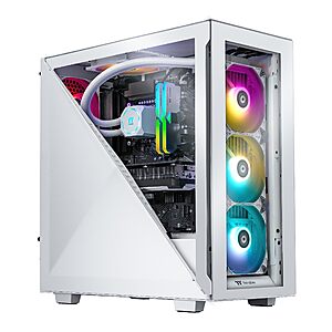 Thermaltake LCGS Avalanche i477T AIO Liquid Cooled CPU Gaming Desktop (Intel i7-13700KF, 32GB DDR5 5600MT/s, NVIDIA RTX 4070 Ti, 2TB NVMe M.2, WiFi) $1671.52