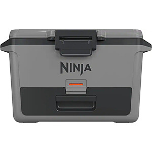 Ninja - FrostVault 50qt Hard Cooler with Dry Zone - Slate Gray, $199.99, free shipping, Best Buy