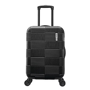 American Tourister NXT Hardside Large Checked Spinner Suitcase - Blackout $44.99