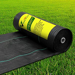 2.8' x 50' Vanver Heavy-Duty Woven Landscape Weed Barrier Fabric $8.99 + Free Shipping w/ Prime or on $35+