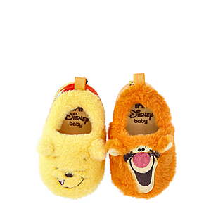 Disney Baby Boys Winnie the Pooh and Tigger Plush Slippers $1.85