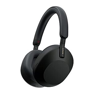 Renewed: Sony WH-1000XM5/B Wireless Noise Canceling Bluetooth Headphones $160 + Free S&H
