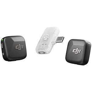 $44.99* | DJI Mic Mini Wireless Microphone System (2 TX + 1 Mobile RX) at Amazon