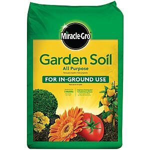 0.75 Cu. Ft. Miracle-Gro All Purpose In-Ground Garden Soil $3.33 + Free Store Pickup at Lowe's or Free Shipping on $35+