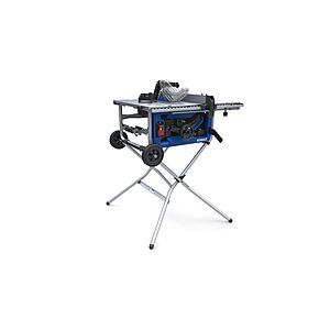 Kobalt 10-in 15 -Amp 120 -Volt Portable Jobsite Table Saw with Folding Stand one_size | TS10302 $199