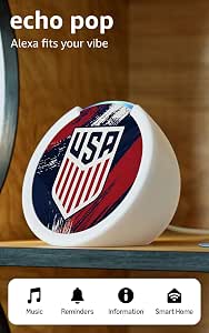 Amazon Echo Pop (newest model) | Officially Licensed Soccer Limited-Editions $12