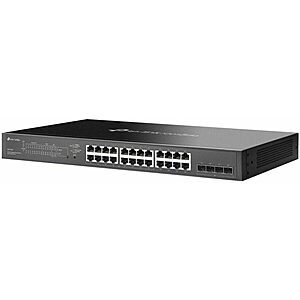 $177.99* | 24-Port TP-Link Omada Gigabit PoE+ Network Switch at Amazon